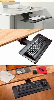 Image result for Ergonomic Keyboard Tray Under Desk