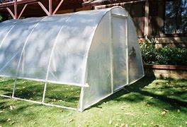 Image result for Greenhouse Made From PVC Pipe