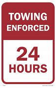 Image result for Towing Signs in Parking Lots