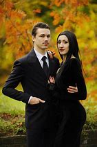 Image result for Addams Family Morticia and Gomez