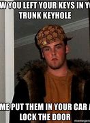 Image result for Thowimg Your Keys in Trsh Can Funny Meme