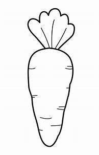 Image result for Carrot Coloring Template