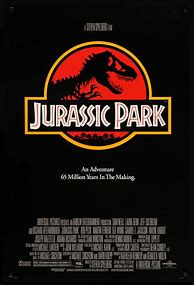 Image result for Jurassic Park Movie Cover