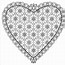 Image result for heart shaped stencils print