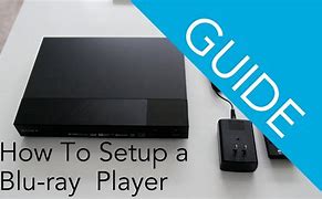 Image result for Sony Blu-ray Player Setup
