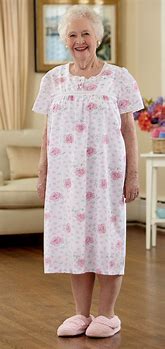 Image result for Old Lady Dress Bed