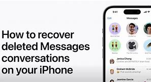 Image result for How to Recover Messages On iPhone
