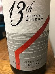 Image result for 13th Street Riesling June's