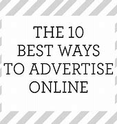 Image result for Best Ways to Advertise Online