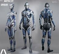 Image result for Concept Art Metal Android with No Facial Features
