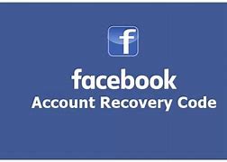 Image result for Facebook Recovery Code