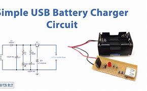 Image result for USB Battery Charger Circuit