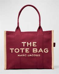 Image result for Marc Jacobs Maroon Canvas Bag
