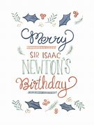 Image result for Happy Birthday Sir Isaac Newton
