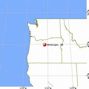 Image result for Antelope Oregon Map
