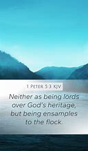 Image result for 1 Peter 5:3