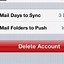 Image result for iPhone Remove Email Account