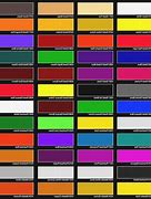 Image result for Car Auto Paint Color Chart