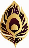 Image result for Feather Logo in Gold Colour