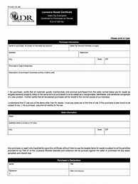 Image result for Louisiana Sales Tax Exemption Form