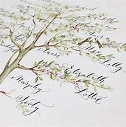 Image result for Family Tree Calligraphy Art