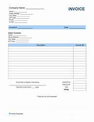 Image result for Editable Invoice Form PDF