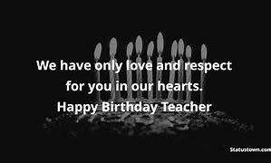 Image result for Happy Birthday Teacher Meme