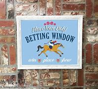 Image result for Horse Derby Racing Sign