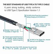 Image result for USB CTO USB Charging Cable Cross Section