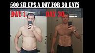 Image result for 30-Day Sit Up Challenge