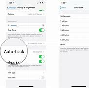 Image result for Change Auto Lock iPhone