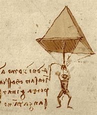 Image result for Leonardo Da Vinci Parachute