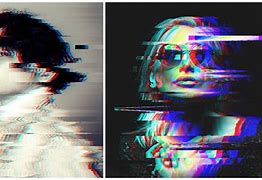 Image result for White Glitch Effect