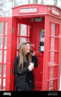 Image result for Girl British Phonebooth