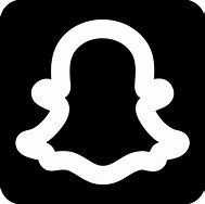Image result for Black and Transparent Snapchat Logo