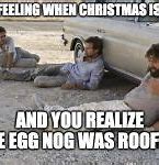 Image result for Christmas Hangover Meme