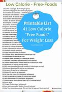 Image result for Calorie Density Chart Printable