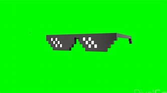 Image result for Deal with It Glasses Green screen
