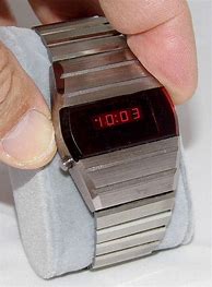 Image result for 70s LED Watch