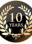 Image result for 10 Year Comerative Logo