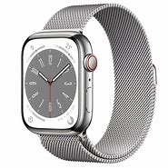 Image result for Apple Watch Silver Milanese Loop