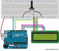 Image result for LCD 16 2 Connection