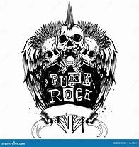 Image result for Punk Rock Skull and Bones Clip Art