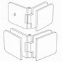 Image result for Glass Wall Clips