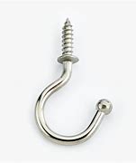 Image result for Threaded Flat Hook