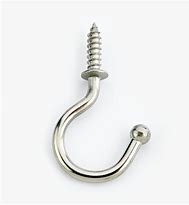 Image result for Galvanized Screw Hooks