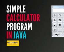 Image result for Basic Calculator Program