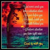 Image result for God Is with You Images