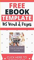 Image result for Microsoft Word Ebook Template