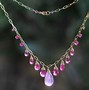 Image result for Pink Sapphire Necklace